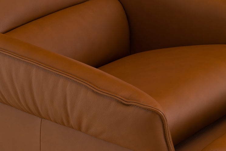 Himolla Aura Cognac Leather Recliner